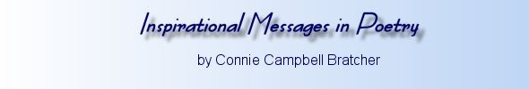 faith poetry connie bratcher